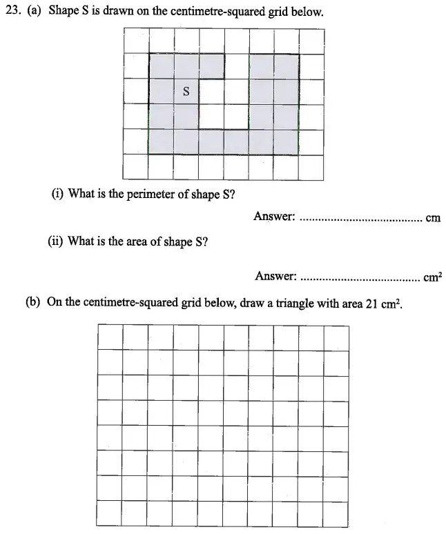 Question 23(23(a),23(b)) - The North London Independent Girls' Schools Consortium Group 2 - 11+ Maths Entrance Examination - 2013