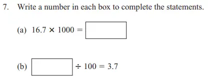 Question 7(a,b) - The North London Independent Girls' Schools' Consortium Group 2 Maths 2016