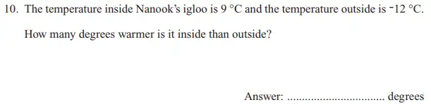 Question 10 - The North London Independent Girls' Schools' Consortium Group 2 Maths 2016
