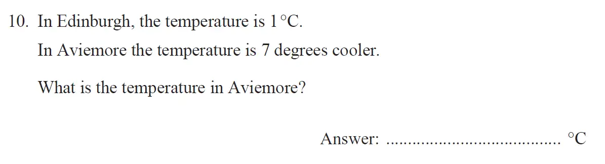Question 10 - The North London Independent Girls' Schools' Consortium Group 2 Maths 2017