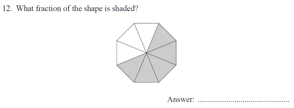 Question 12 - The North London Independent Girls' Schools' Consortium Group 2 Maths 2017