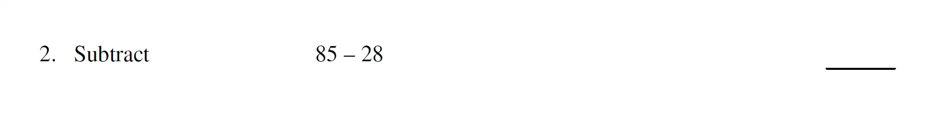 Question 2 - Haberdashers’ Aske’s Boys’ School (HABS) 11 Plus Maths Sample Paper – 2007