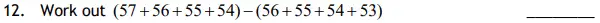 Question 12 - Haberdashers’ Aske’s Boys’ School (HABS) 11 Plus Maths Sample Paper – 2010