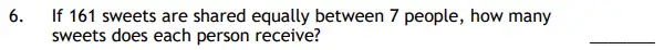 Question 6 - Haberdashers’ Aske’s Boys’ School (HABS) 11 Plus Maths Sample Paper – 2010
