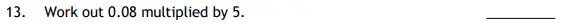 Question 13 - Haberdashers’ Aske’s Boys’ School (HABS) 11 Plus Maths Sample Paper – 2011