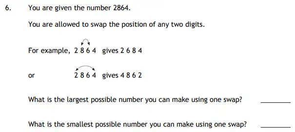 Question 6 - Haberdashers’ Aske’s Boys’ School (HABS) 11 Plus Maths Sample Paper – 2017