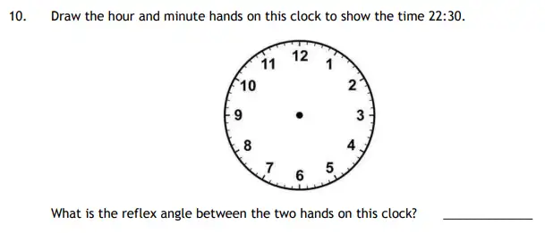 Question 10 - Haberdashers’ Aske’s Boys’ School (HABS) 11 Plus Maths Sample Paper – 2017