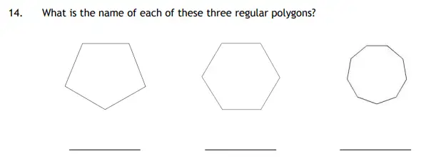 Question 14 - Haberdashers’ Aske’s Boys’ School (HABS) 11 Plus Maths Sample Paper – 2017