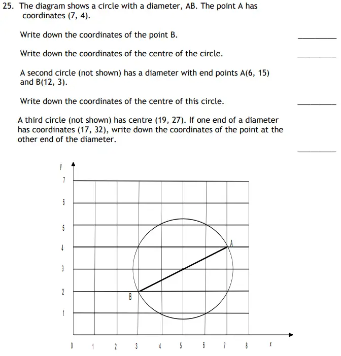 Question 25 - The Haberdashers' Aske's Boys’ School HABS - 11+ Maths Entrance Examination - 2013