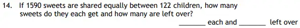Question 14 - The Haberdashers' Aske's Boys’ School HABS - 11+ Maths Entrance Examination - 2014
