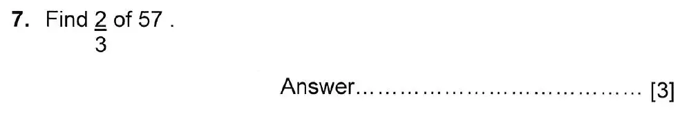 Question 7 - Haberdashers Monmouth Girls School HABS Entrance Examination 2015