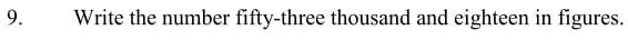 Question 9 - Haberdashers’ Aske’s Boys’ School (HABS) 11 Plus Maths Sample Paper – 2009