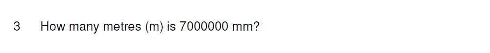 Question 3 - Haileybury 11 Plus Maths Sample Assessment 1 - 2024