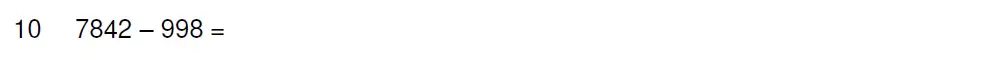 Question 10 - Haileybury 11 Plus Maths Sample Assessment 1 - 2024