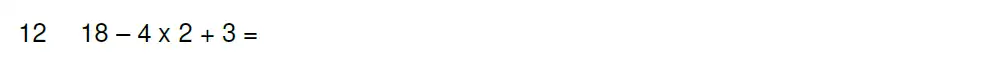 Question 12 - Haileybury 11 Plus Maths Sample Assessment 1 - 2024