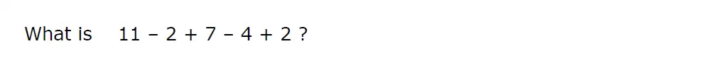 Question 1 - Haileybury 11 Plus Maths Sample Assessment 2 - 2023