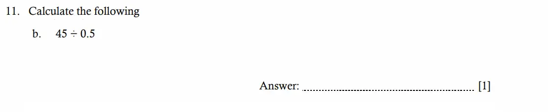 Question 11(b) - Hampton Court House - 11 Plus Maths Entrance Exam - 2026