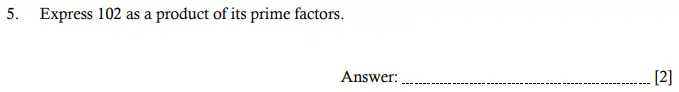Question 5 - Hampton Court House 11 Plus Maths Sample Paper