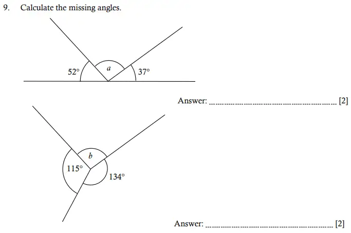 Question 9 - Hampton Court House 11 Plus Maths Sample Paper