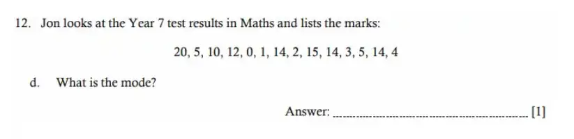 Question 12(d) - Hampton Court House - 11 Plus Maths Sample Paper - 2026
