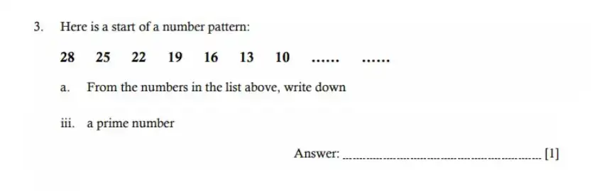 Question 3(a (iii)) - Hampton Court House - 11 Plus Maths Sample Paper - 2026
