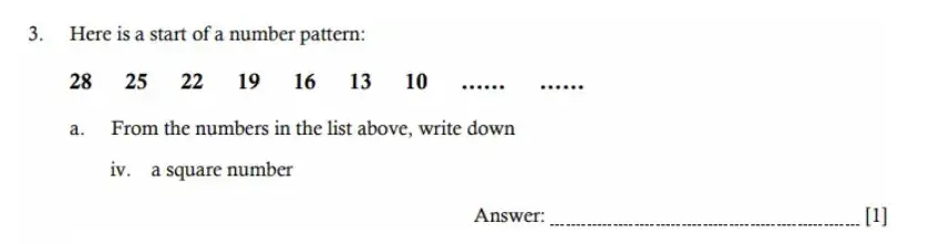 Question 3(a (iv)) - Hampton Court House - 11 Plus Maths Sample Paper - 2026