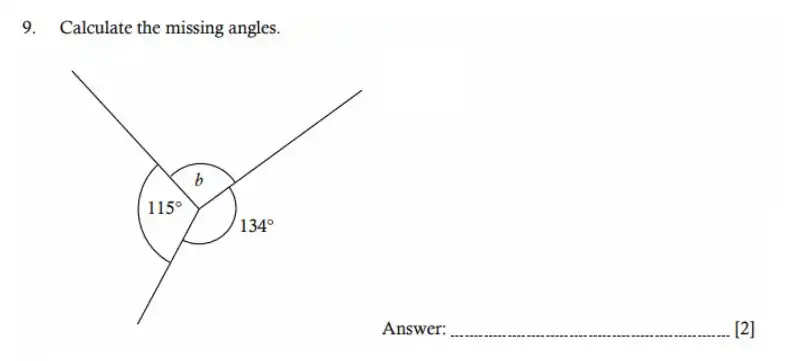 Question 9(b) - Hampton Court House - 11 Plus Maths Sample Paper - 2026