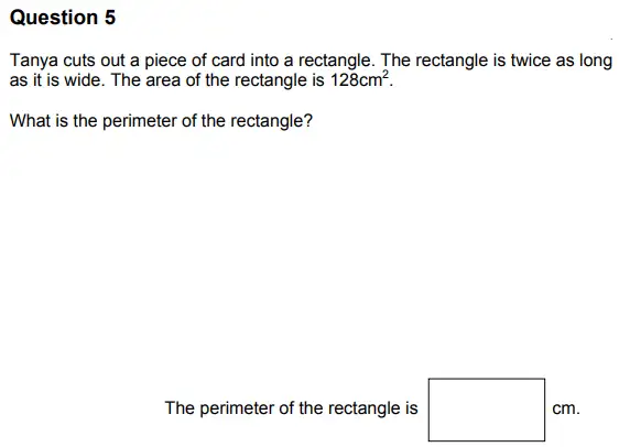 Question 5 - Highgate School - 11+ Maths Entrance Examination Paper - 2013