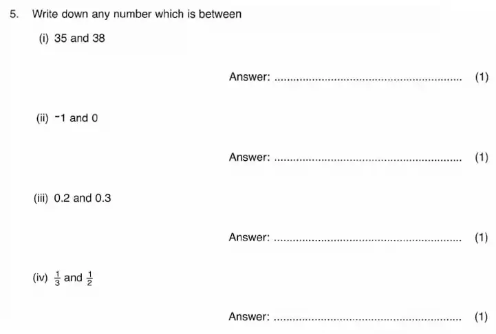 Question 08 - ISEB 11 Plus Maths 2009-10 Practice Paper