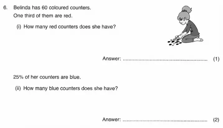 Question 09 - ISEB 11 Plus Maths 2009-10 Practice Paper
