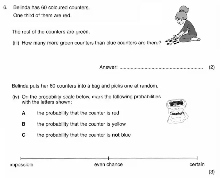 Question 10 - ISEB 11 Plus Maths 2009-10 Practice Paper