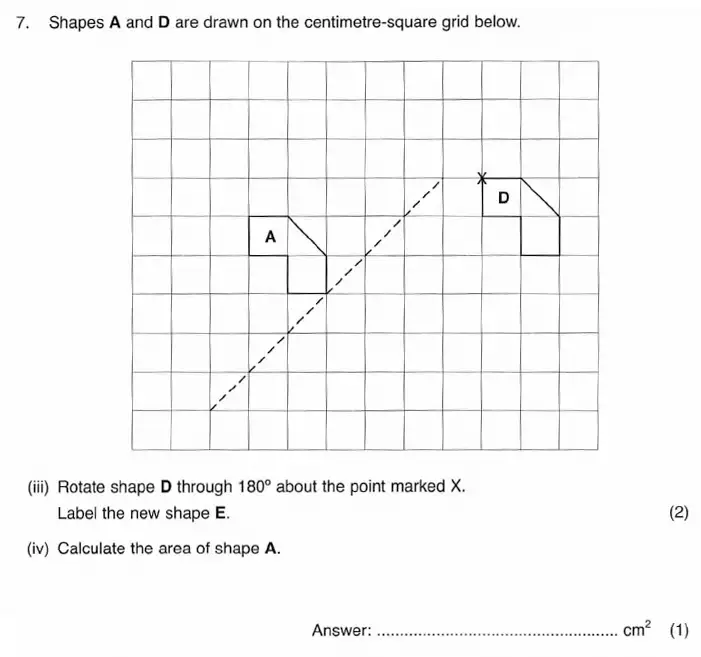 Question 12 - ISEB 11 Plus Maths 2009-10 Practice Paper