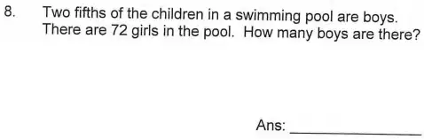 Question 8 - James Allen’s Girls’ School – 11+ Maths Sample Paper - 2024