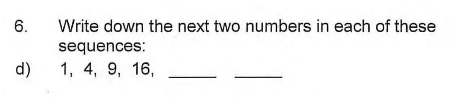 Question 6(d) - James Allen’s Girls’ School – 11 Plus Maths Sample Paper - 2026
