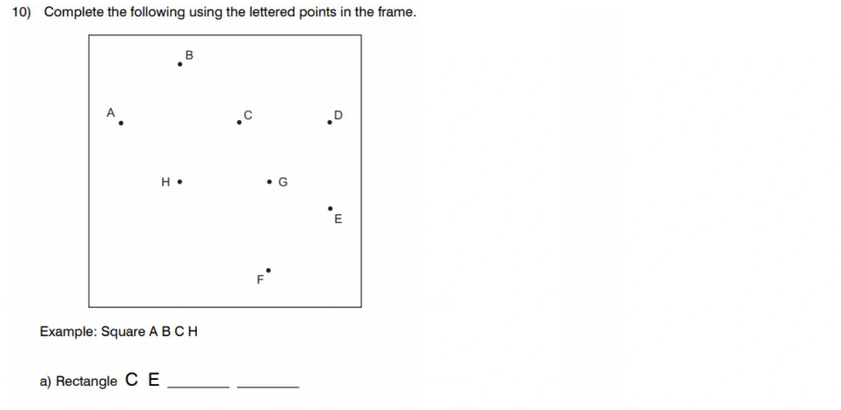 Question 10(a) - King’s College School - 11 Plus Maths Sample Paper – 2026