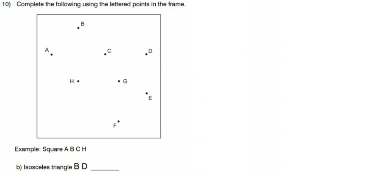 Question 10(b) - King’s College School - 11 Plus Maths Sample Paper – 2026