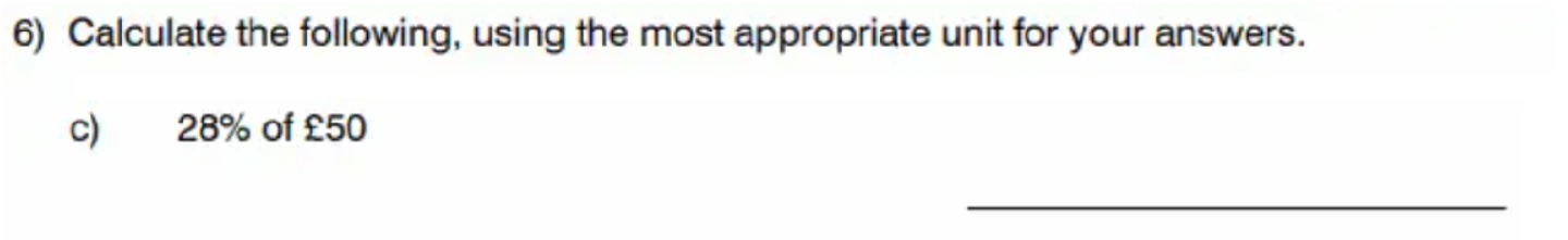 Question 6(c) - King’s College School - 11 Plus Maths Sample Paper – 2026