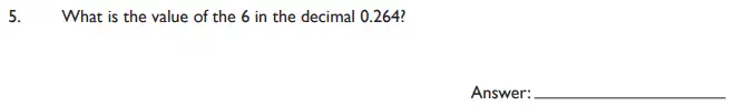Question 5 - King’s College School - 11 Plus Maths Section A and Pre Test Sample Paper - 2019