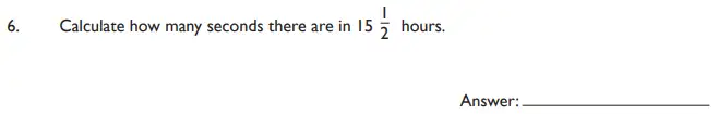Question 6 - King’s College School - 11 Plus Maths Section A and Pre Test Sample Paper - 2019
