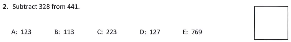 Question 2 - Latymer Upper School 11 Maths Sample Paper 1 2024