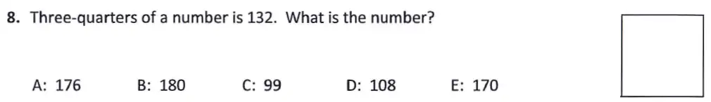 Question 8 - Latymer Upper School 11 Maths Sample Paper 1 2024