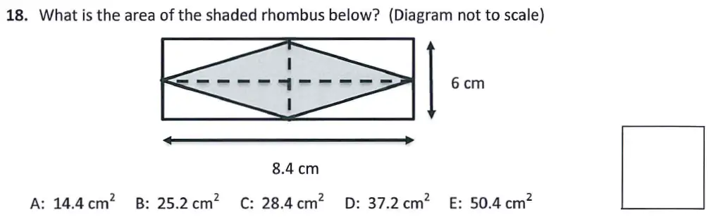 Question 18 - Latymer Upper School - 11 Plus Exam Maths Sample Paper 1 - 2025