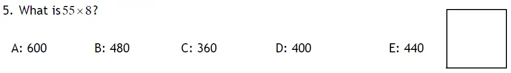 Question 5 - Latymer Upper School 11 Maths Sample Paper 2 2024