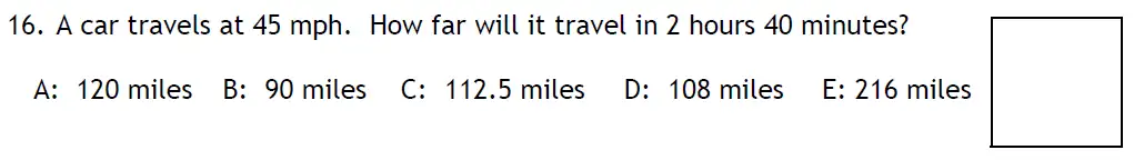 Question 16 - Latymer Upper School 11 Maths Sample Paper 2 2024