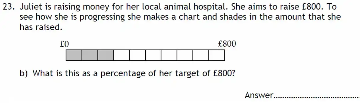 Question 23(b) - Latymer Upper School - 11 Plus Maths Sample Paper 2 - 2026