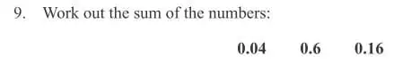 Question 9 - The North London Independent Girls' Schools' Consortium Group 2 Maths 2014