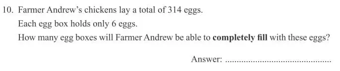 Question 10 - The North London Independent Girls' Schools' Consortium Group 2 Maths 2014