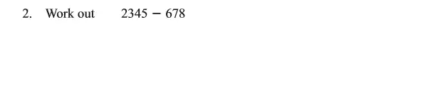 Question 2 - The North London Independent Girls' Schools' Consortium Group 2 Maths 2015