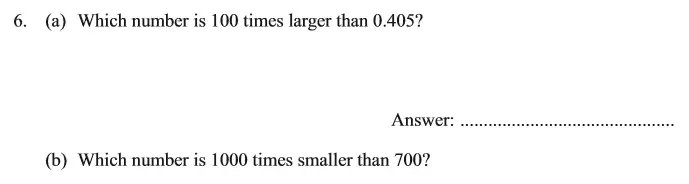 Question 6(a,b) - The North London Independent Girls' Schools' Consortium Group 2 Maths 2015