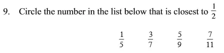 Question 9 - The North London Independent Girls' Schools' Consortium Group 2 Maths 2015